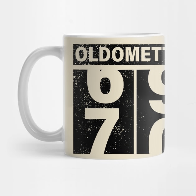 70th Birthday Oldometter Birthday Gift Idea by Salt88